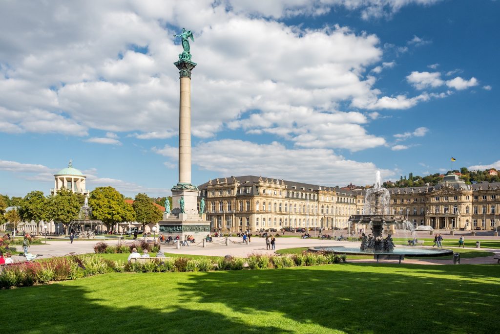Stuttgarter schlossplatz